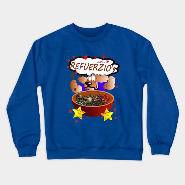 Refuerzi-O's Crewneck Sweatshirt by MICROmor